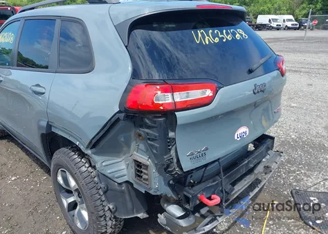 2014 Jeep Cherokee Trailhawk из США, поврежденный, VIN 1C4PJMBS4EW236950